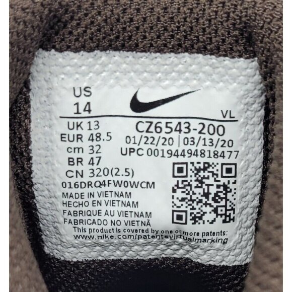 Nike Alpha Huarache Elite 3 Metal Baseball Cleats CZ6543-200 - Picture 12 of 12